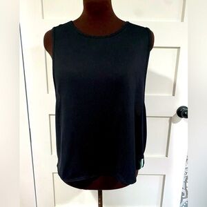 2LIV Mesh Black Tank XL